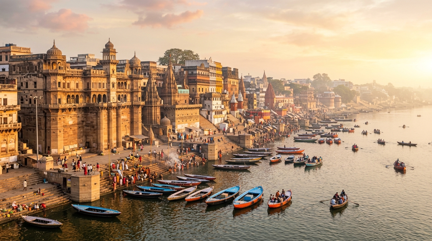 Golden Triangle with the Ganges, Varanasi