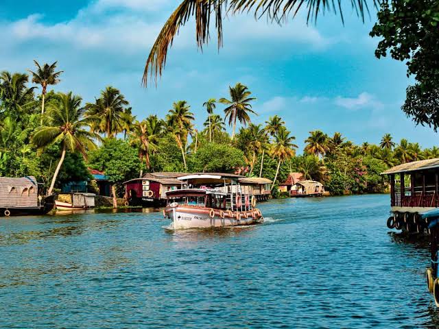 Tropical Backwaters of Kerala